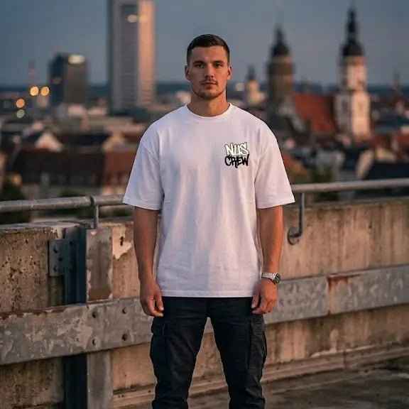 Weißes “Bullen Schweine für immer Feinde” Graffiti Backprint