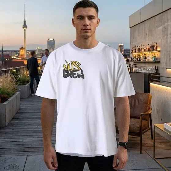 Weißes “Leipzig City” Neues Rathaus Backprint